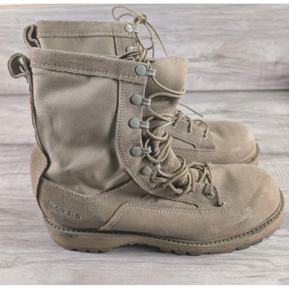 Bates 03-D-0321 GoreTex Vibram Desert Military Crew Combat Boots 2005 Size 10 N